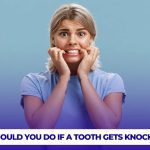 What should you do if a tooth gets knocked out