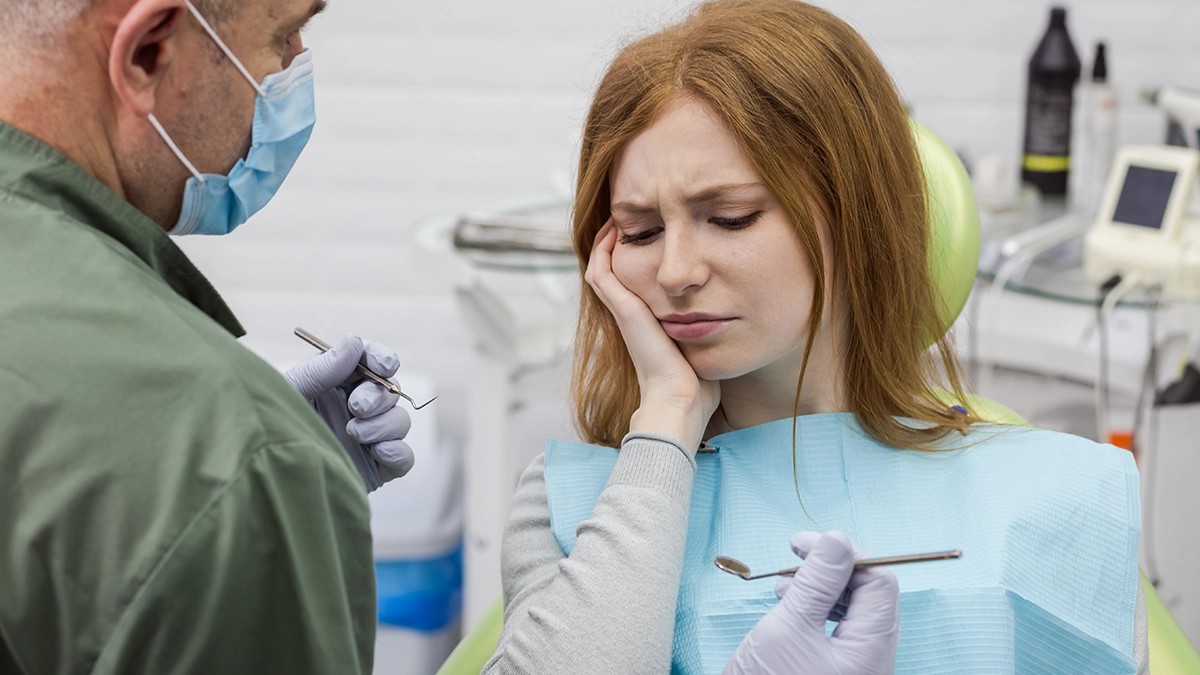Find answer for this question: When you should remove a broken root canal tooth?