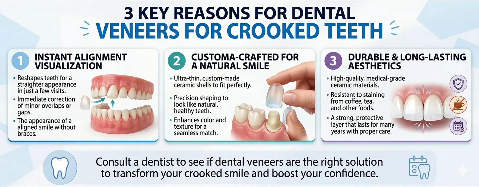 How to fix crooked teeth without braces fast?