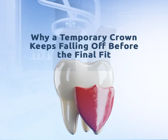 Temporary crown repair tips before final crown placement to avoid damage and discomfort.