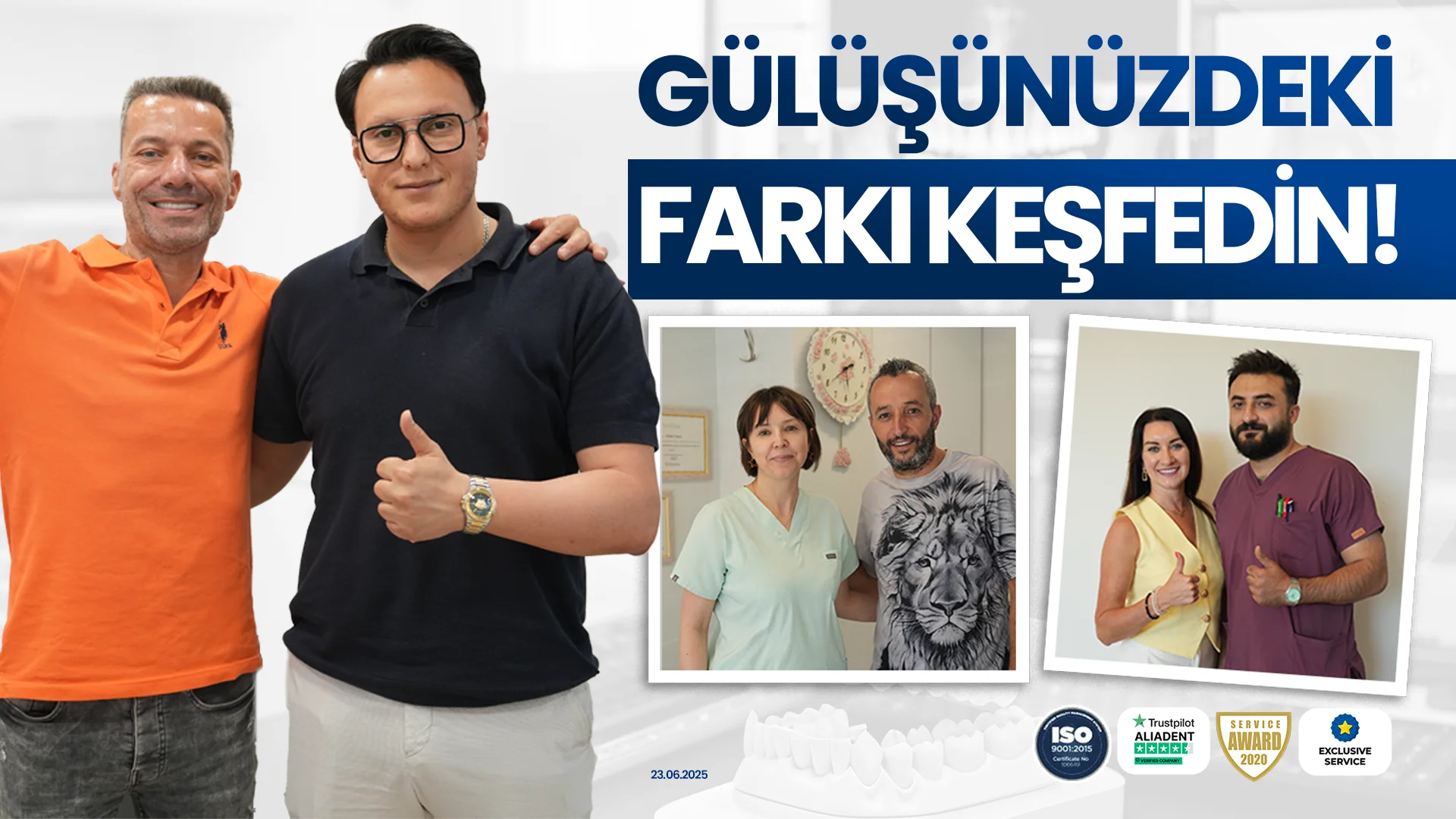 Aliadent ile İstanbul diş implantı hizmetini alın!
