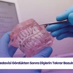 dis teli ciktiktan sonra disler neden ayrilir