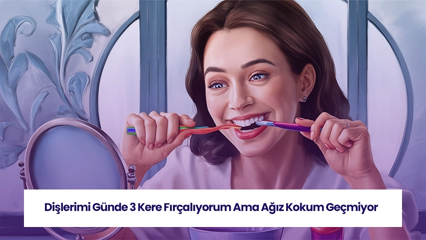 Diş fırçaladığım halde ağzım kokuyor sorusu, ağız kokusunun nedenlerini açıklar.