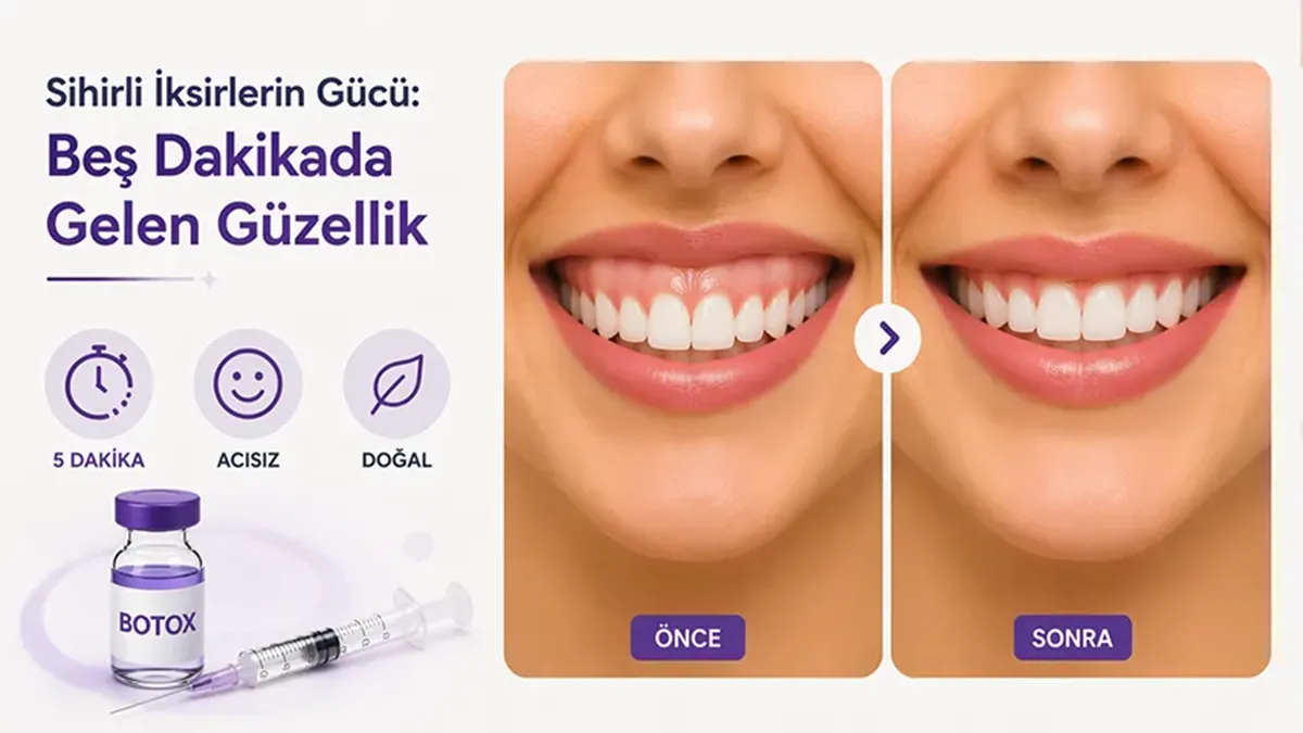 ameliyatsiz dis eti estetigi