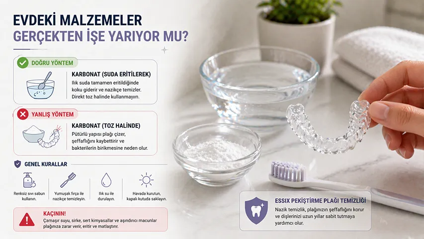 dis plagi karbonatla temizlenir mi