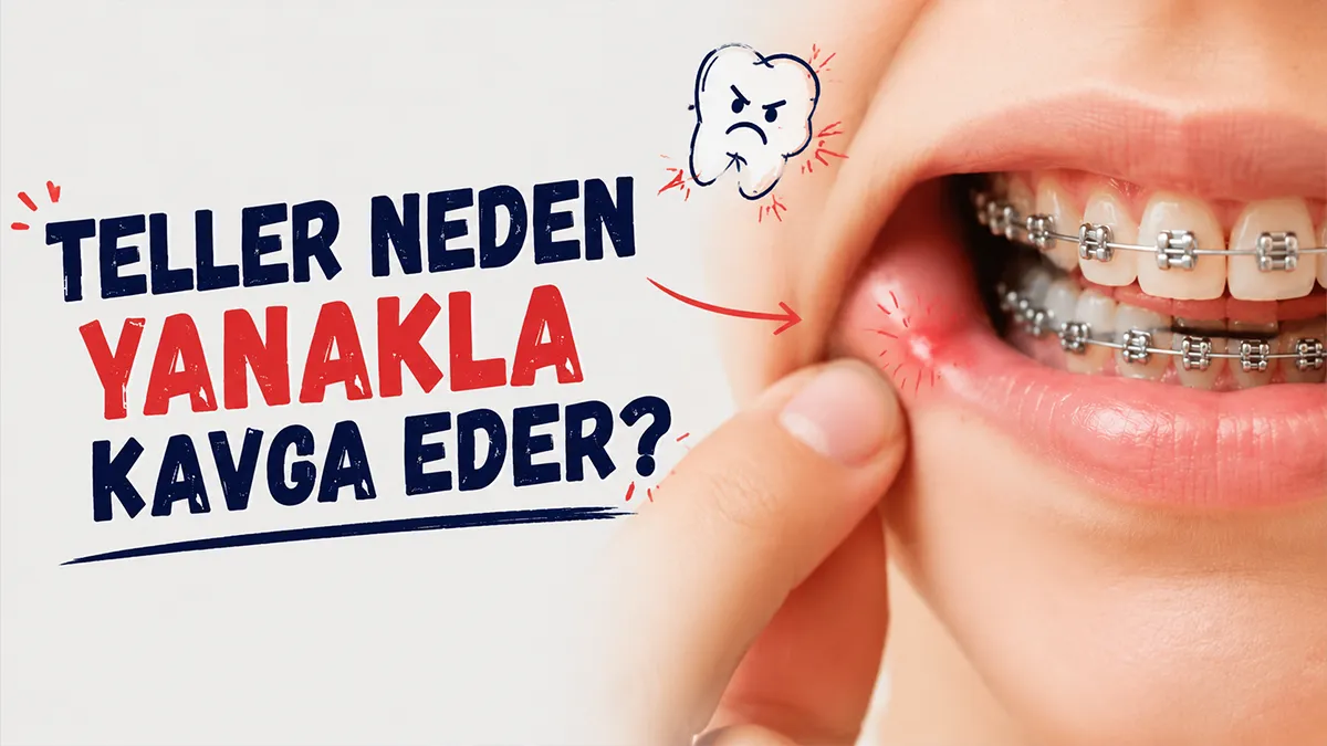 dis telleri yanaga neden batar